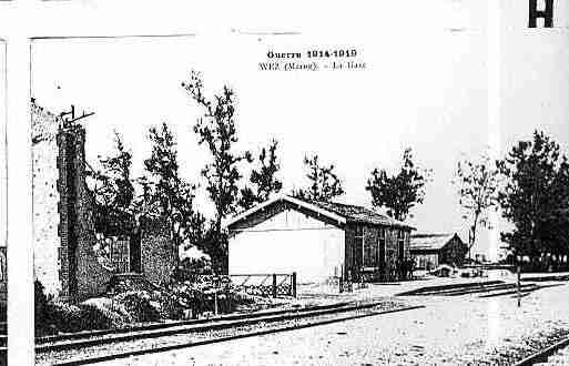 Ville de VALDEVIERE Carte postale ancienne