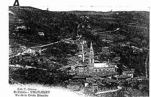Ville de VALFLEURY Carte postale ancienne