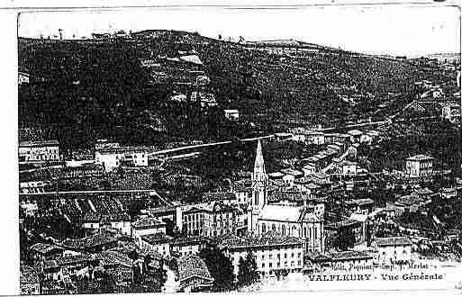 Ville de VALFLEURY Carte postale ancienne