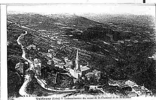 Ville de VALFLEURY Carte postale ancienne