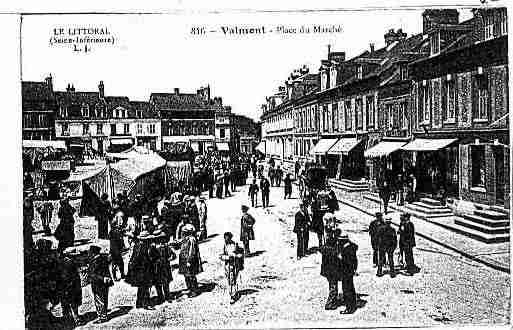 Ville de VALMONT Carte postale ancienne