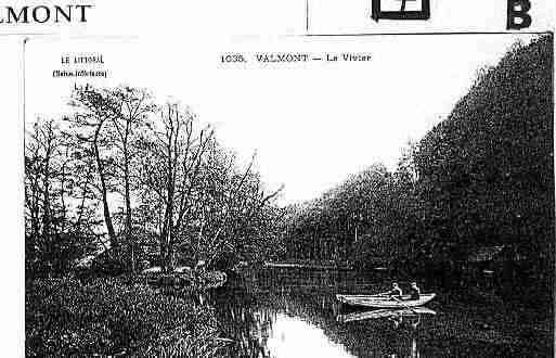 Ville de VALMONT Carte postale ancienne