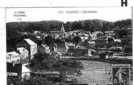 Ville de VALMONT Carte postale ancienne