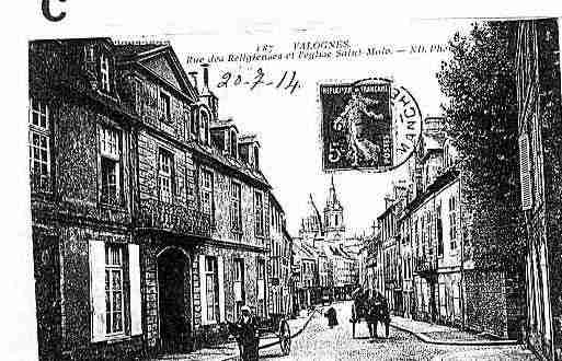 Ville de VALOGNES Carte postale ancienne