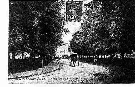 Ville de VALOGNES Carte postale ancienne