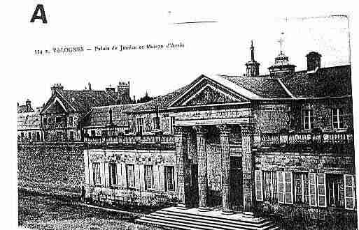 Ville de VALOGNES Carte postale ancienne