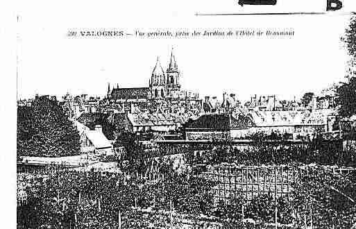 Ville de VALOGNES Carte postale ancienne