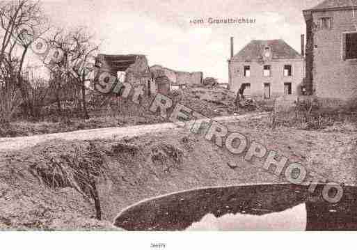 Ville de VAUDESINCOURT Carte postale ancienne