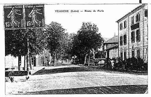 Ville de VEAUCHE Carte postale ancienne