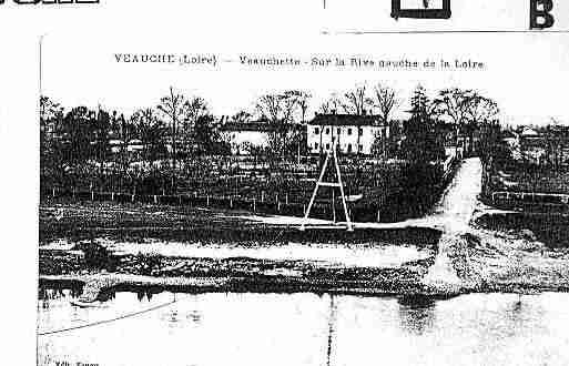 Ville de VEAUCHE Carte postale ancienne