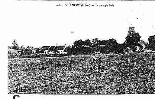 Ville de VENNECY Carte postale ancienne