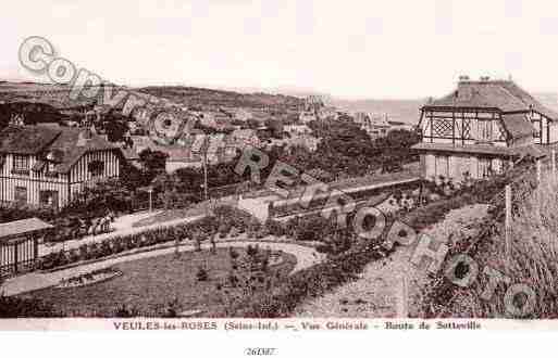 Ville de VEULESLESROSES Carte postale ancienne