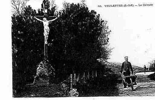 Ville de VEULETTESSURMER Carte postale ancienne