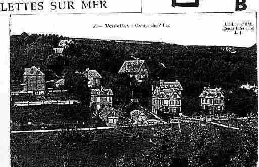 Ville de VEULETTESSURMER Carte postale ancienne