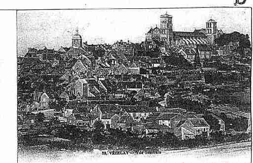 Ville de VEZELAY Carte postale ancienne