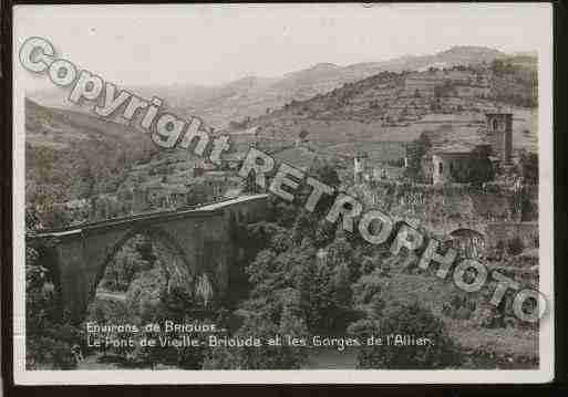 Ville de VIEILLEBRIOUDE Carte postale ancienne