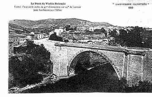 Ville de VIEILLEBRIOUDE Carte postale ancienne