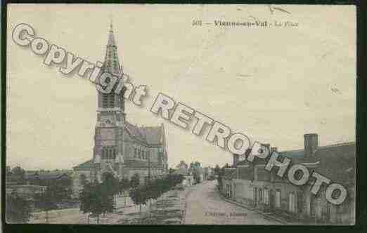 Ville de VIENNEENVAL Carte postale ancienne