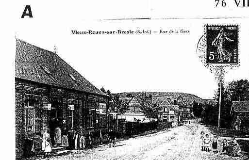 Ville de VIEUXROUENSURBRESLE Carte postale ancienne