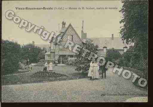 Ville de VIEUXROUENSURBRESLE Carte postale ancienne Ville de VIEUXROUENSURBRESLE Carte postale ancienne