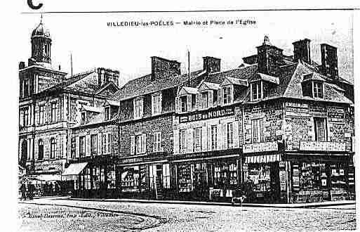 Ville de VILLEDIEULESPOELES Carte postale ancienne