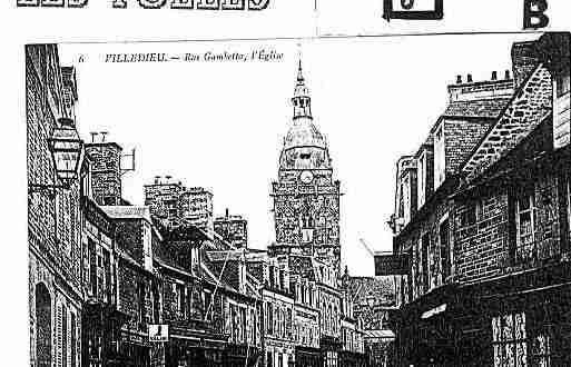 Ville de VILLEDIEULESPOELES Carte postale ancienne