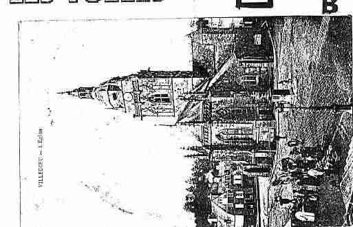 Ville de VILLEDIEULESPOELES Carte postale ancienne