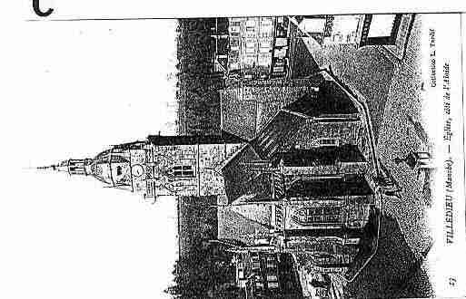 Ville de VILLEDIEULESPOELES Carte postale ancienne