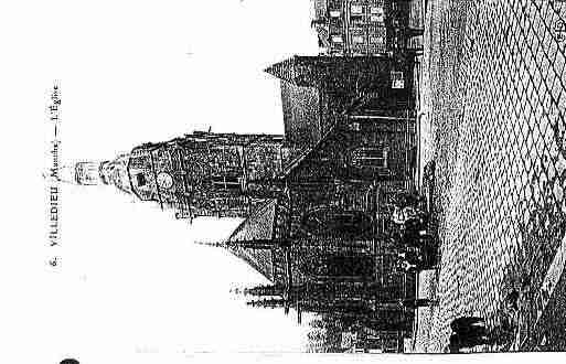 Ville de VILLEDIEULESPOELES Carte postale ancienne