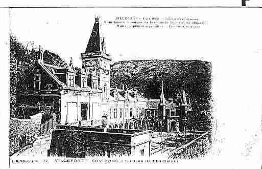 Ville de VILLEFORT Carte postale ancienne