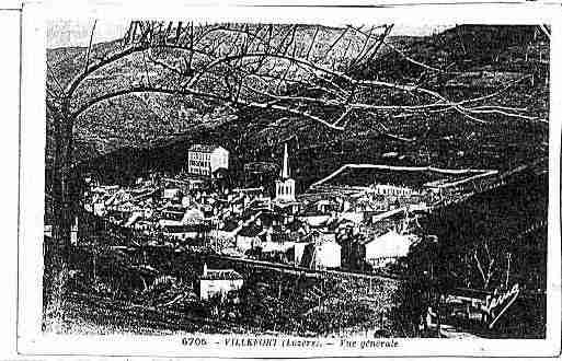Ville de VILLEFORT Carte postale ancienne Ville de VILLEFORT Carte postale ancienne