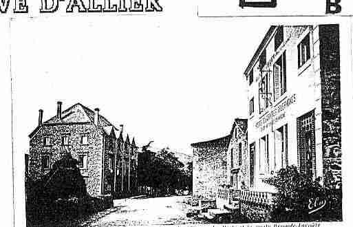 Ville de VILLENEUVED\\\'ALLIER Carte postale ancienne