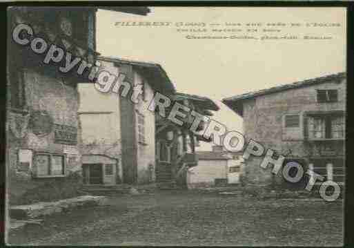 Ville de VILLEREST Carte postale ancienne