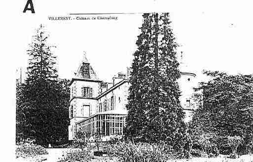 Ville de VILLEREST Carte postale ancienne