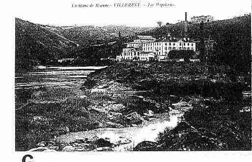 Ville de VILLEREST Carte postale ancienne