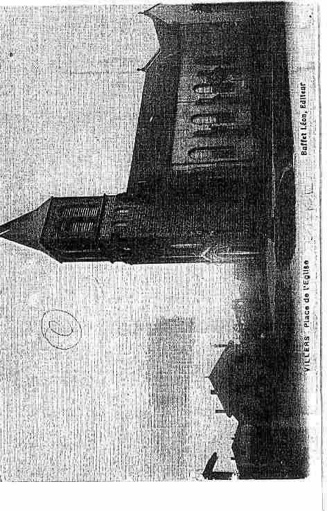 Ville de VILLERS Carte postale ancienne