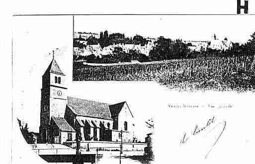 Ville de VILLERSALLERAND Carte postale ancienne