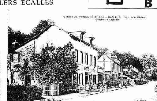 Ville de VILLERSECALLES Carte postale ancienne
