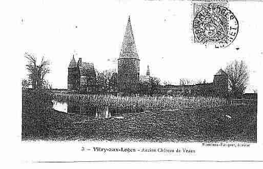 Ville de VITRYAUXLOGES Carte postale ancienne