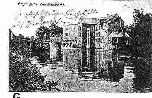 Ville de VITRYENARTOIS Carte postale ancienne