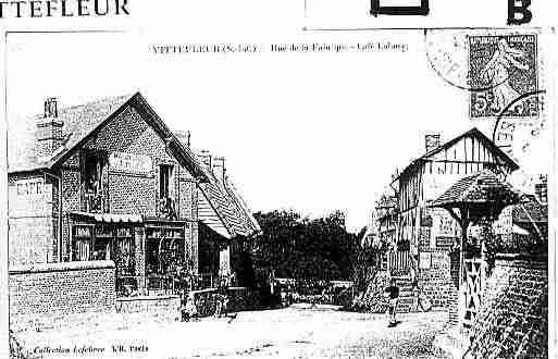 Ville de VITTEFLEUR Carte postale ancienne