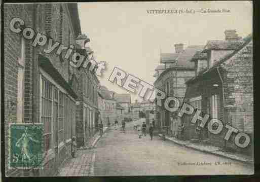 Ville de VITTEFLEUR Carte postale ancienne