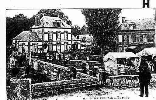 Ville de VITTEFLEUR Carte postale ancienne