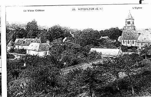 Ville de VITTEFLEUR Carte postale ancienne Ville de VITTEFLEUR Carte postale ancienne