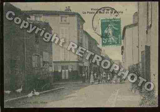 Ville de VIVONNE Carte postale ancienne
