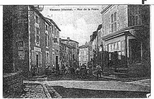 Ville de VIVONNE Carte postale ancienne