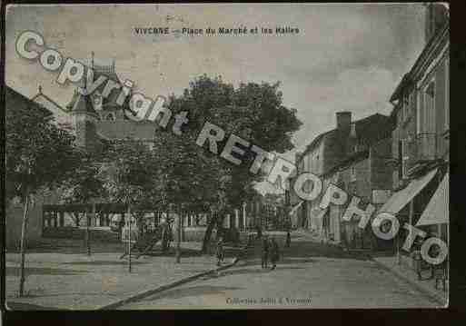 Ville de VIVONNE Carte postale ancienne