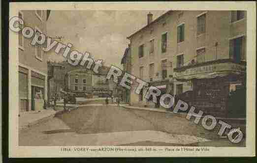 Ville de VOREY Carte postale ancienne