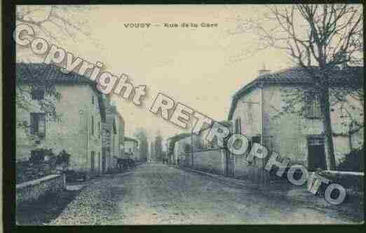 Ville de VOUGY Carte postale ancienne