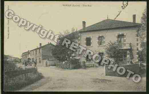 Ville de VOUGY Carte postale ancienne